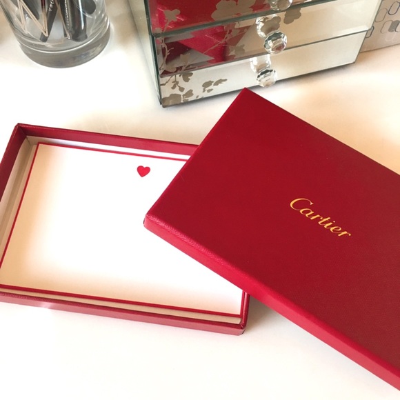Cartier Other - CARTIER Box of 2 Stationery Cards and Envelopes
